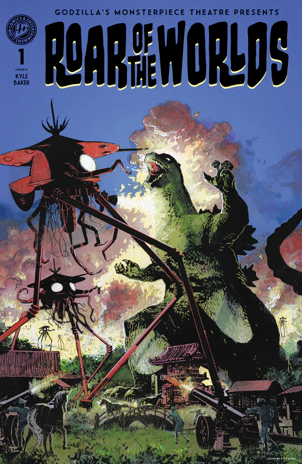 Godzilla’s Monsterpiece Theatre: Kyle Baker Variant #6 - Cover B